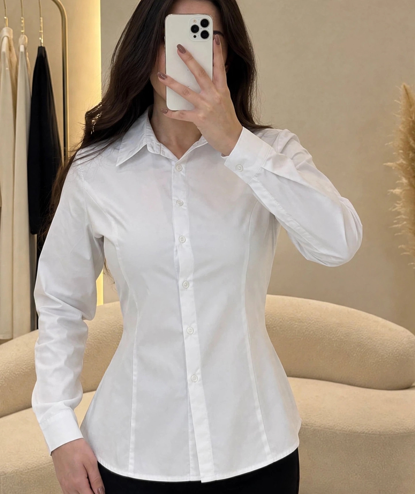 شومیز پاییزه داخل خزدار